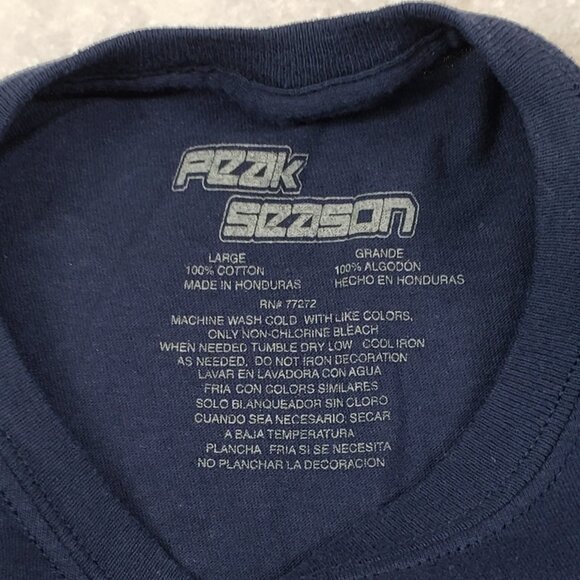 Black Lab Graphic Hunters Best Friend Peak Season Short Sleeve T Shirt Size L - Picture 4 of 5